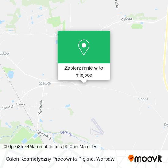 Mapa Salon Kosmetyczny Pracownia Piękna