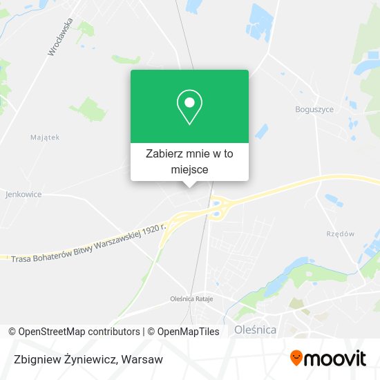 Mapa Zbigniew Żyniewicz