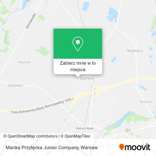 Mapa Marika Przyłęcka Junior Company