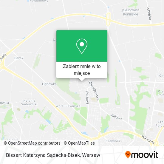 Mapa Bissart Katarzyna Sądecka-Bisek