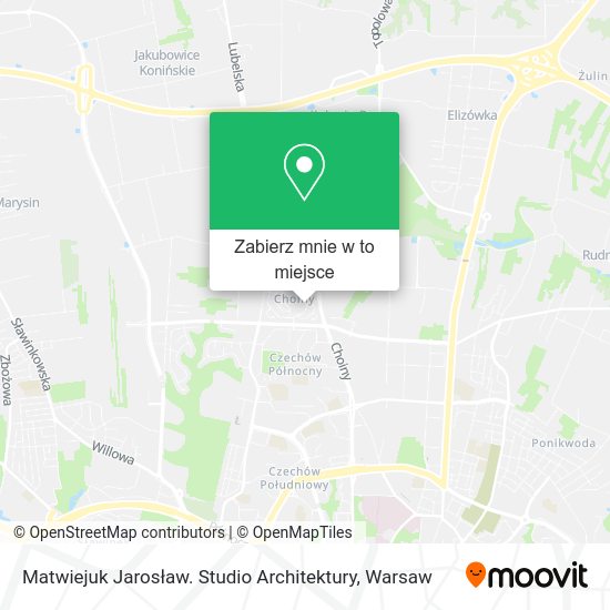 Mapa Matwiejuk Jarosław. Studio Architektury