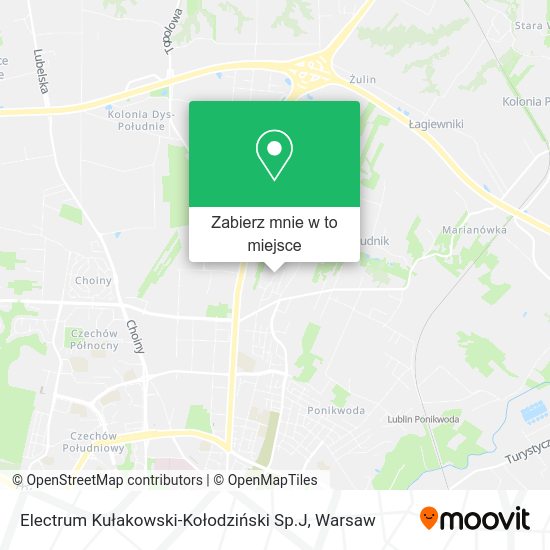 Mapa Electrum Kułakowski-Kołodziński Sp.J