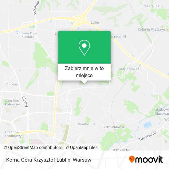 Mapa Koma Góra Krzysztof Lublin