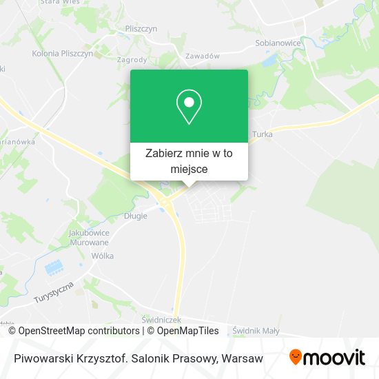 Mapa Piwowarski Krzysztof. Salonik Prasowy