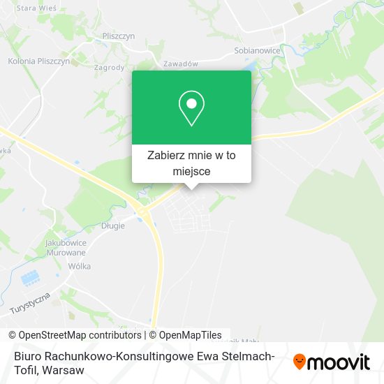 Mapa Biuro Rachunkowo-Konsultingowe Ewa Stelmach-Tofil