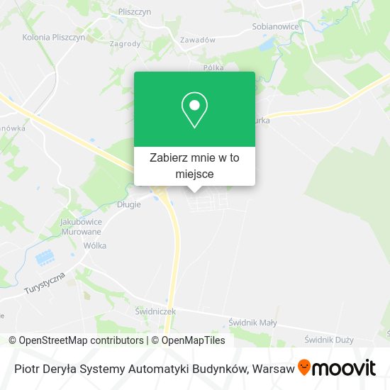Mapa Piotr Deryła Systemy Automatyki Budynków