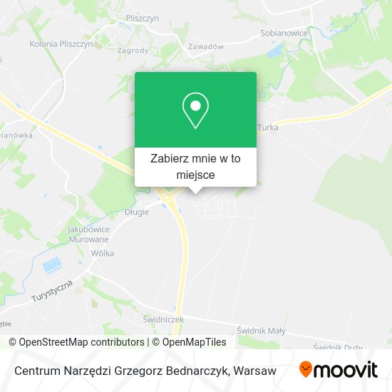 Mapa Centrum Narzędzi Grzegorz Bednarczyk