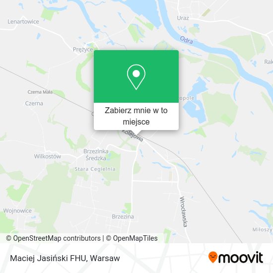 Mapa Maciej Jasiński FHU