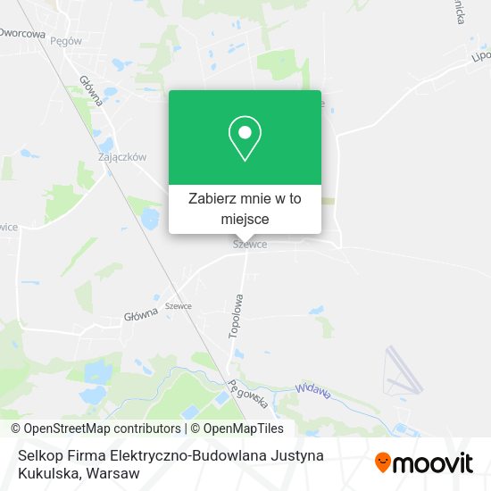 Mapa Selkop Firma Elektryczno-Budowlana Justyna Kukulska