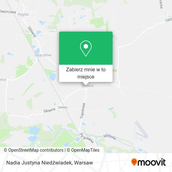 Mapa Nadia Justyna Niedźwiadek