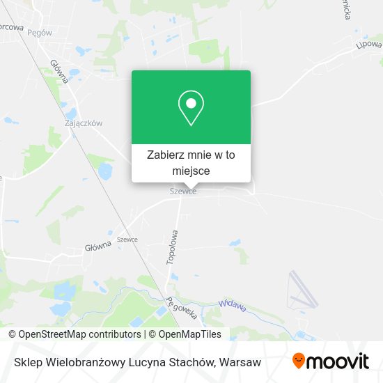 Mapa Sklep Wielobranżowy Lucyna Stachów