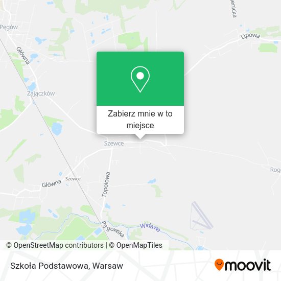 Mapa Szkoła Podstawowa