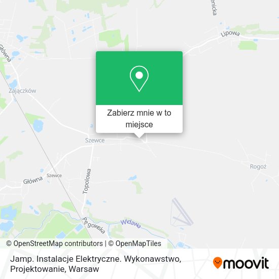 Mapa Jamp. Instalacje Elektryczne. Wykonawstwo, Projektowanie