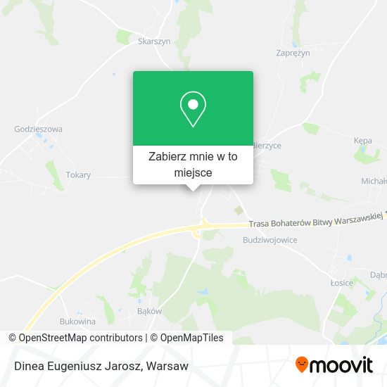 Mapa Dinea Eugeniusz Jarosz