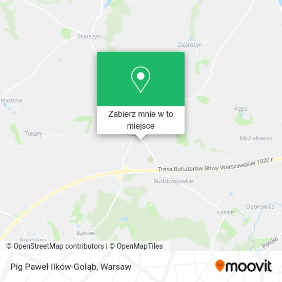 Mapa Pig Paweł Ilków-Gołąb