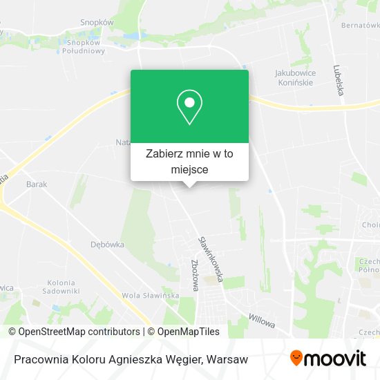 Mapa Pracownia Koloru Agnieszka Węgier