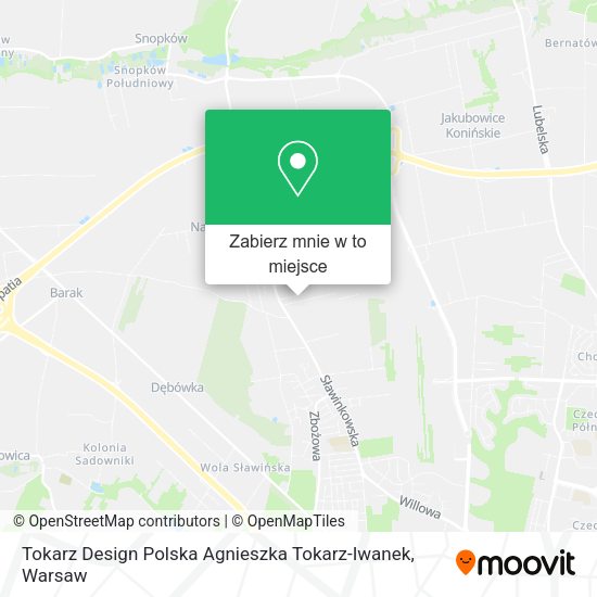 Mapa Tokarz Design Polska Agnieszka Tokarz-Iwanek