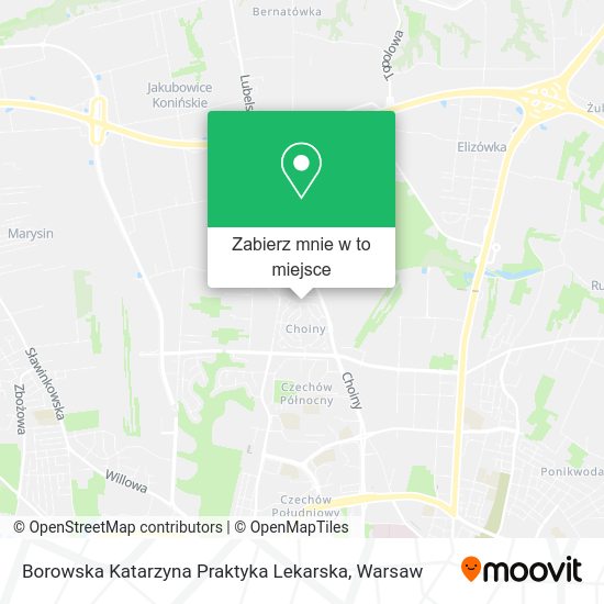 Mapa Borowska Katarzyna Praktyka Lekarska