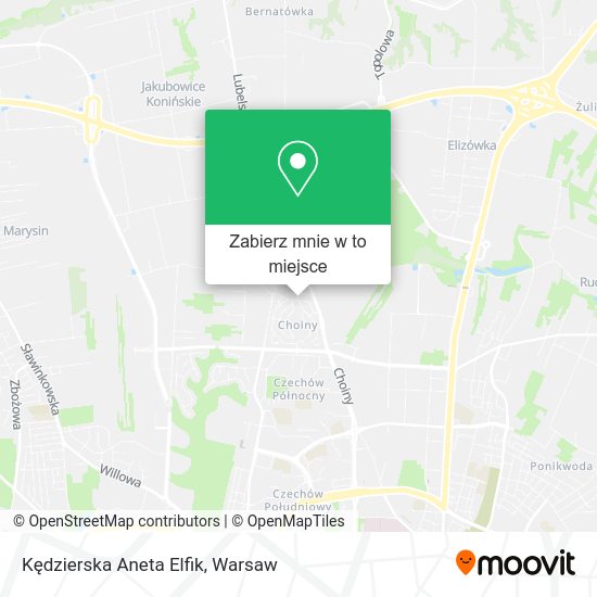 Mapa Kędzierska Aneta Elfik