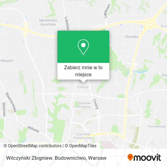 Mapa Wilczyński Zbigniew. Budownictwo