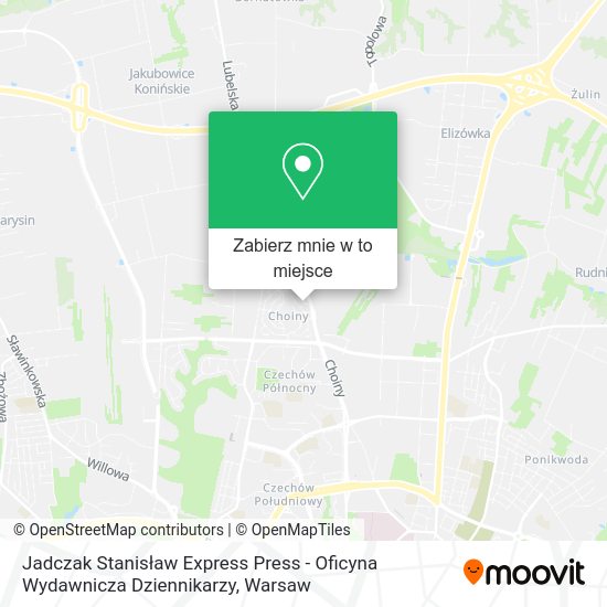 Mapa Jadczak Stanisław Express Press - Oficyna Wydawnicza Dziennikarzy