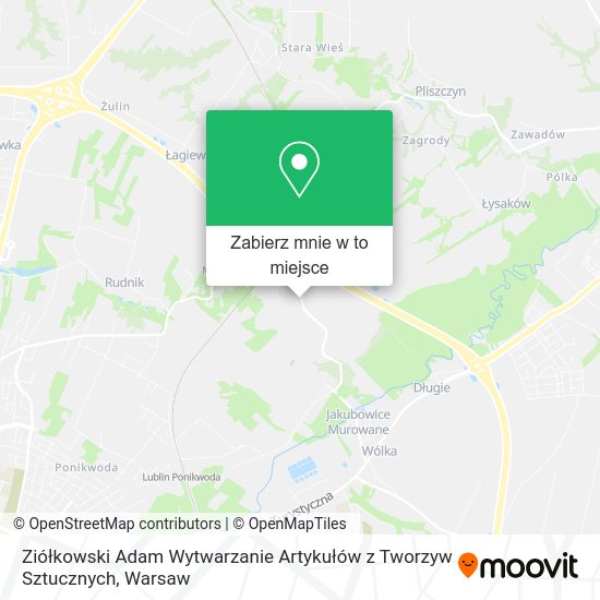 Mapa Ziółkowski Adam Wytwarzanie Artykułów z Tworzyw Sztucznych