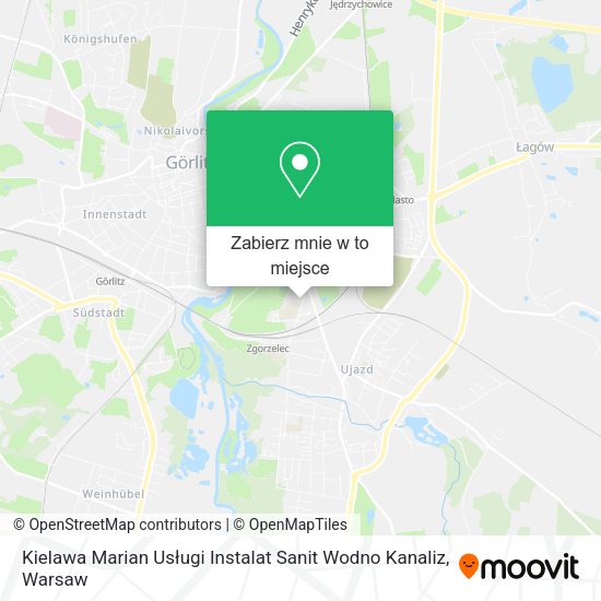 Mapa Kielawa Marian Usługi Instalat Sanit Wodno Kanaliz