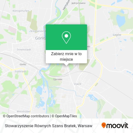 Mapa Stowarzyszenie Równych Szans Bratek