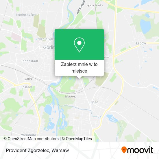 Mapa Provident Zgorzelec