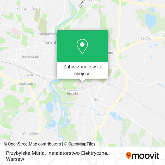 Mapa Przybylska Maria. Instalatorstwo Elektryczne