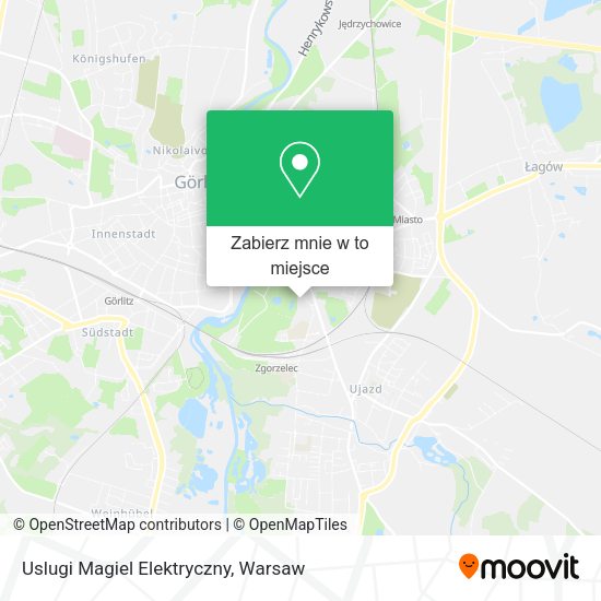 Mapa Uslugi Magiel Elektryczny