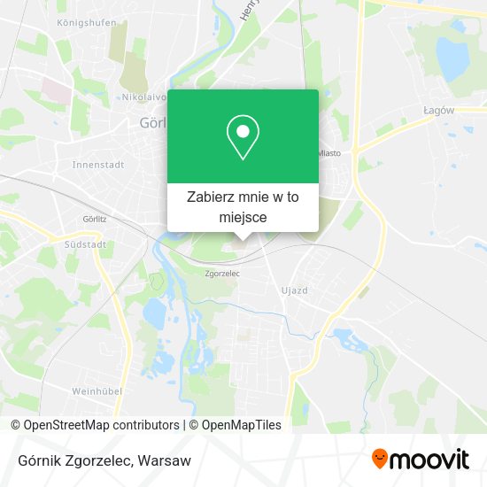 Mapa Górnik Zgorzelec