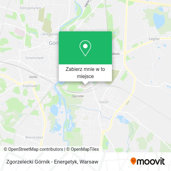 Mapa Zgorzelecki Górnik - Energetyk