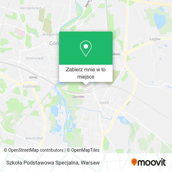 Mapa Szkoła Podstawowa Specjalna