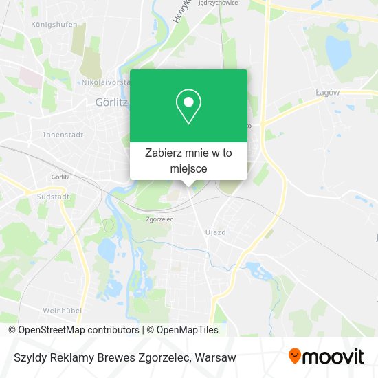 Mapa Szyldy Reklamy Brewes Zgorzelec