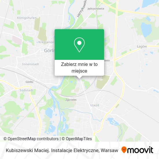 Mapa Kubiszewski Maciej. Instalacje Elektryczne