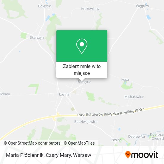 Mapa Maria Płóciennik, Czary Mary