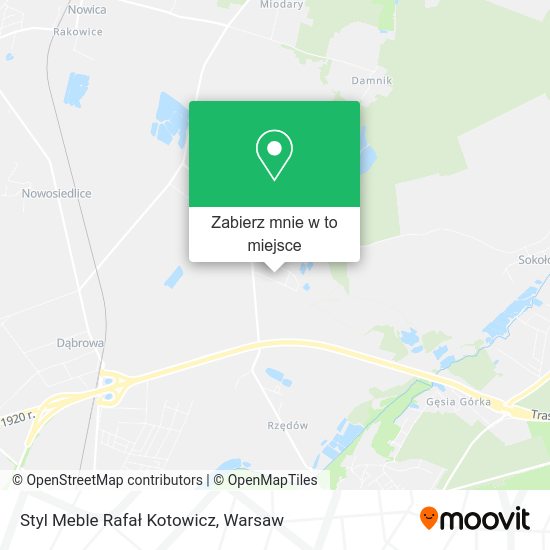 Mapa Styl Meble Rafał Kotowicz