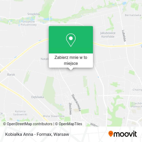 Mapa Kobiałka Anna - Formax