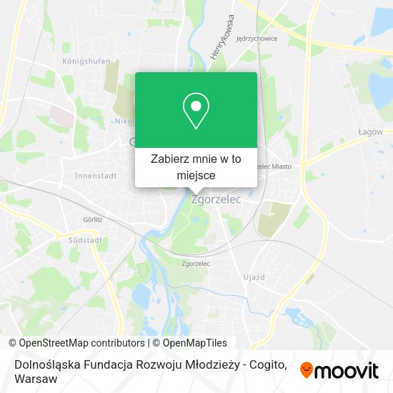 Mapa Dolnośląska Fundacja Rozwoju Młodzieży - Cogito