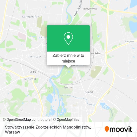 Mapa Stowarzyszenie Zgorzeleckich Mandolinistów