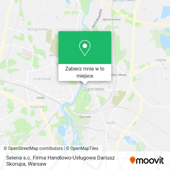 Mapa Selena s.c. Firma Handlowo-Usługowa Dariusz Skorupa