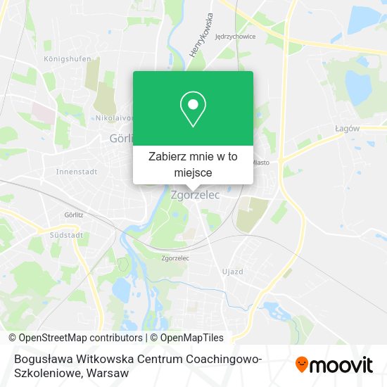 Mapa Bogusława Witkowska Centrum Coachingowo-Szkoleniowe