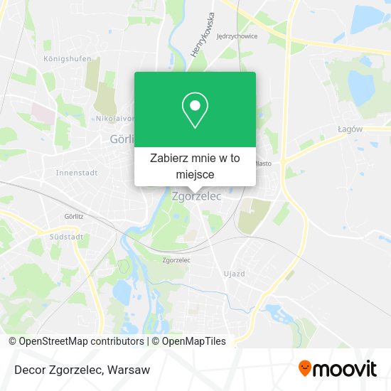 Mapa Decor Zgorzelec