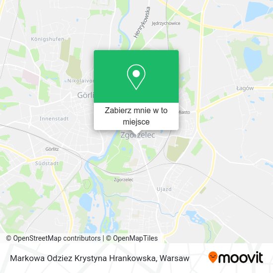 Mapa Markowa Odziez Krystyna Hrankowska