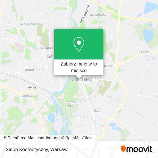 Mapa Salon Kosmetyczny