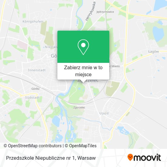 Mapa Przedszkole Niepubliczne nr 1