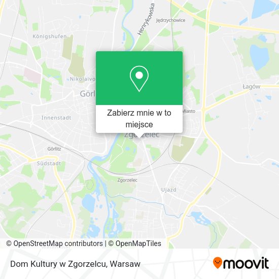 Mapa Dom Kultury w Zgorzelcu