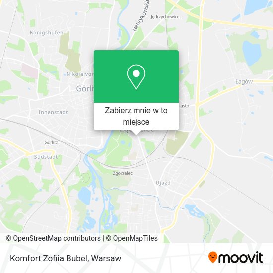 Mapa Komfort Zofiia Bubel