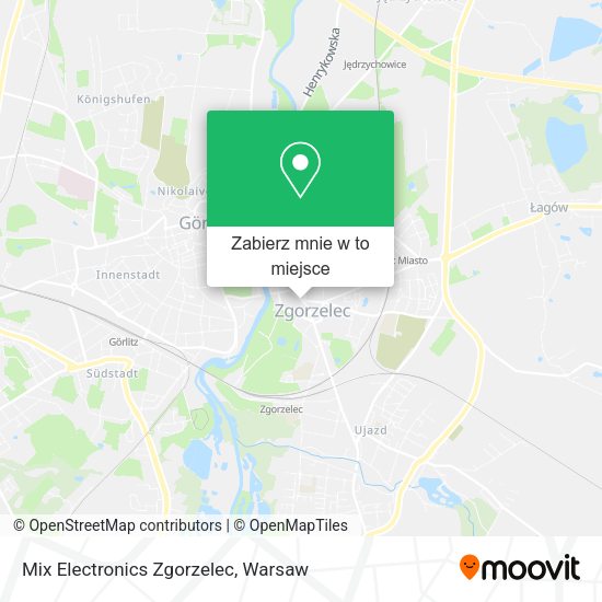 Mapa Mix Electronics Zgorzelec